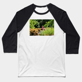 Lady In The Garden Baseball T-Shirt